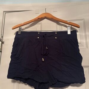 Stylish Women's Navy Shorts